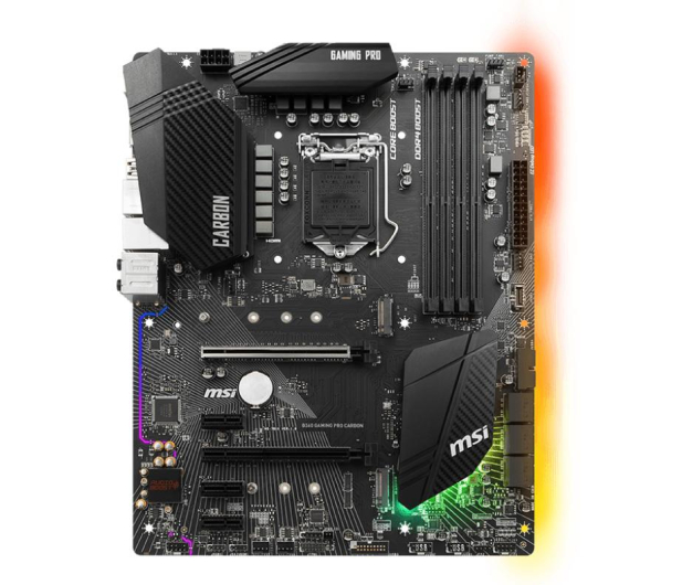 MSI B360 GAMING PRO CARBON - 422538 - zdjęcie 3